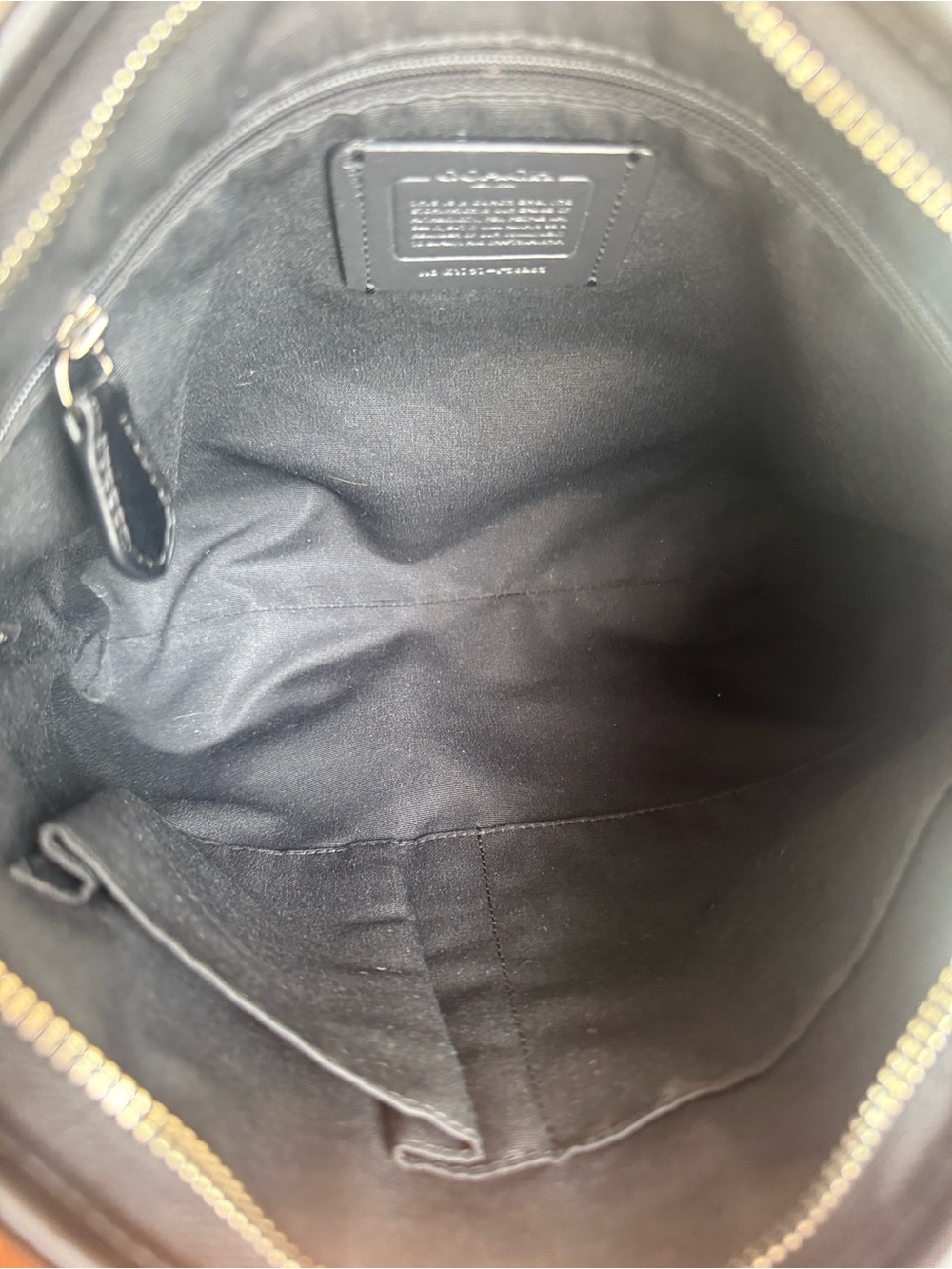 COACH F58285🩶🖤BLACK AND GRAY🖤🩶SIGNATURE JACQUARD FILE CROSSBODY BAG 🌟EUC🌟 - Picture 12 of 17